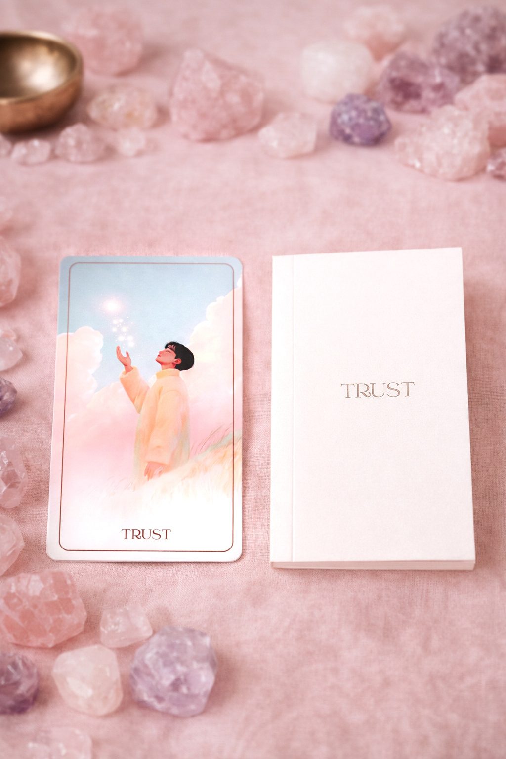 Earth Moon Magick Trust Oracle card and journal