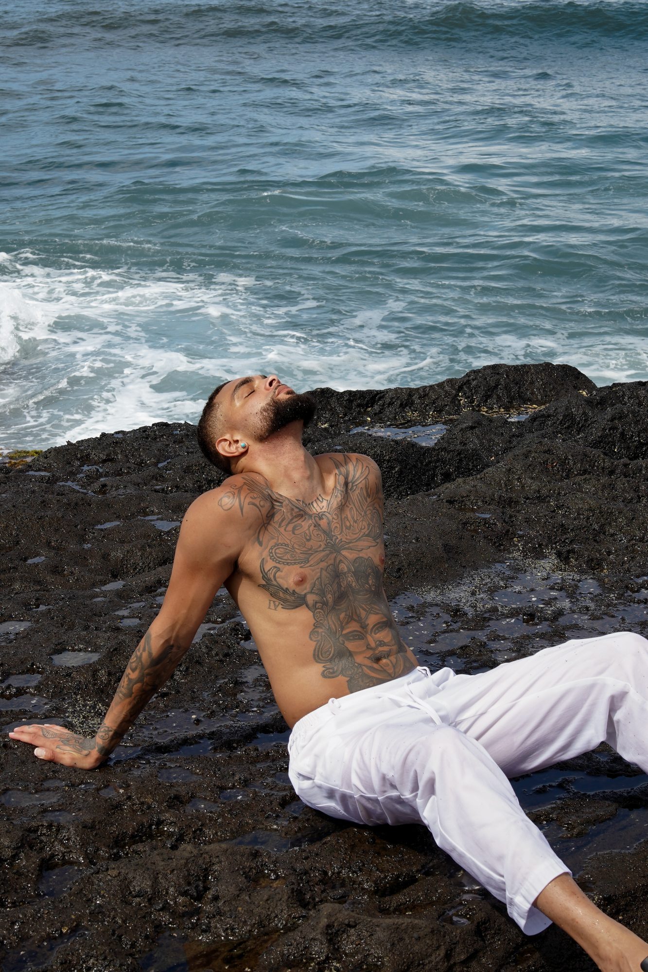 Layvin Kurzawa lifestyle shoot Bali