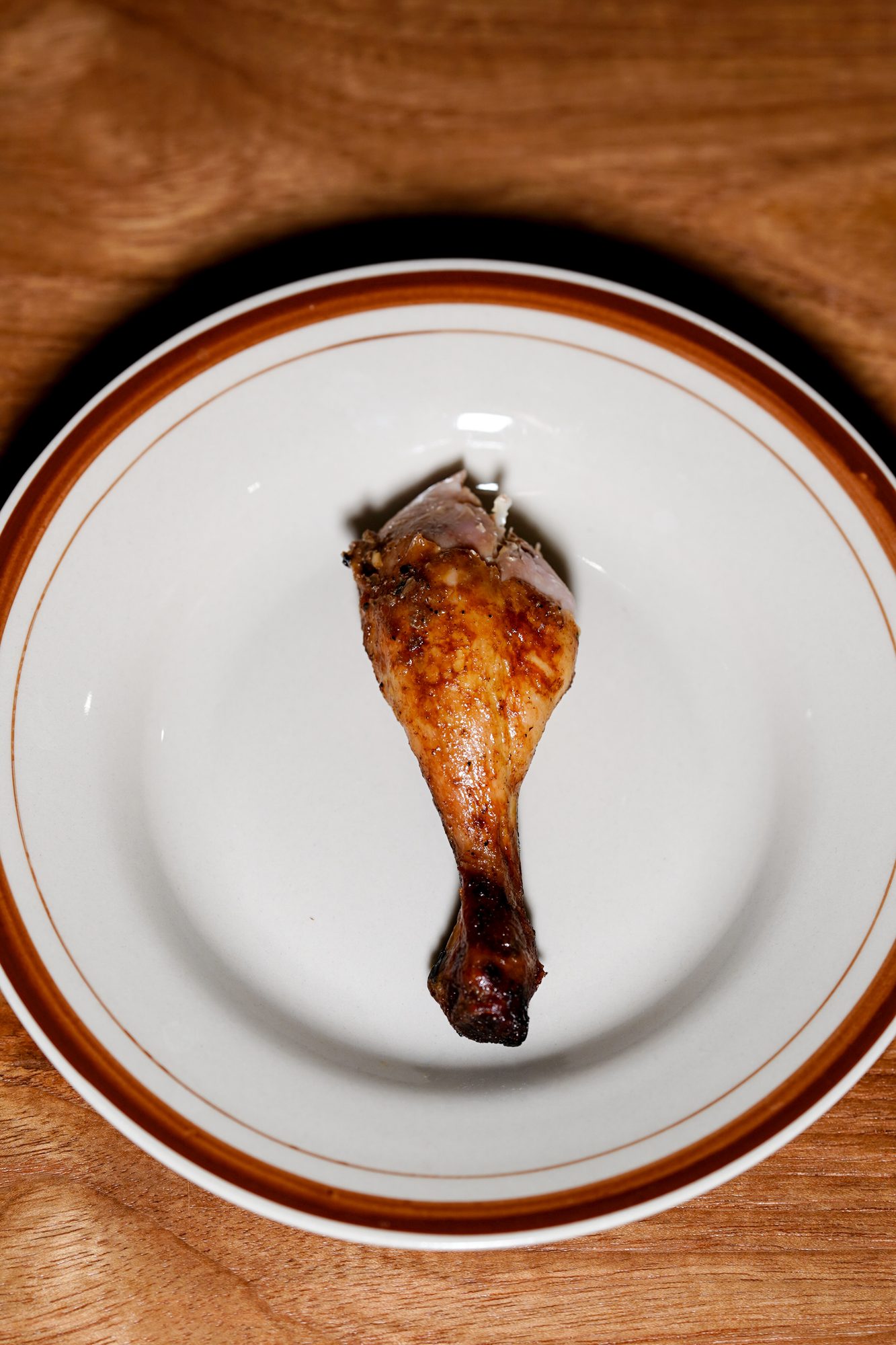 Rotisserie Bali menu food photography drumstick